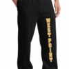 West Point - Straight Leg Sweat Pants with hemmed legs and pockets.  Screen Printed 2 colors.